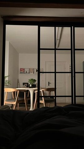 vue intérieure de l'appartement restauré